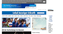 Desktop Screenshot of lokal-anzeiger-erkrath.de